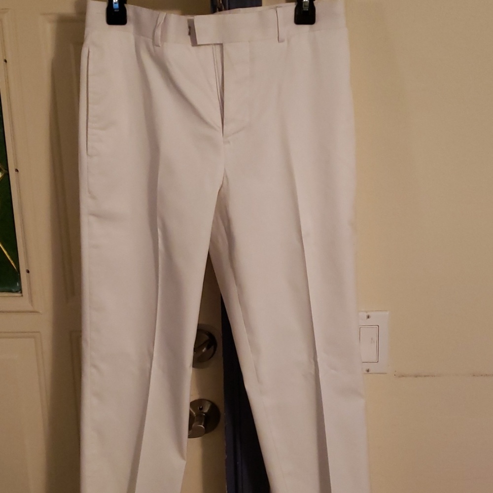 J. Ferrar White Dress Pants